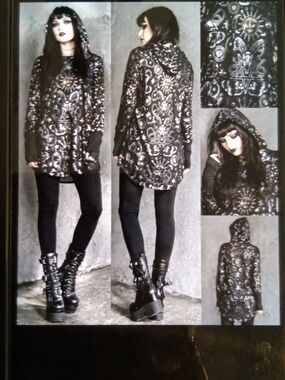 Killstar Occult Celestial Hoodie Tunic Goth Witchy Emo Grunge Womens XL